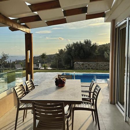 Villa Michael Triopetra Private Villa, Private Swimming Pool, Garden, Panoramic Sunset Extérieur photo